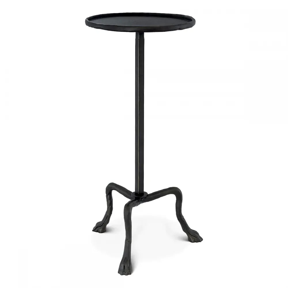 Masuta laterala Rotunda din Aluminiu Bronz D36.5xH72.5cm Carlos L Eichholtz