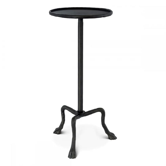 Masuta laterala Rotunda din Aluminiu Bronz D36.5xH72.5cm Carlos L Eichholtz