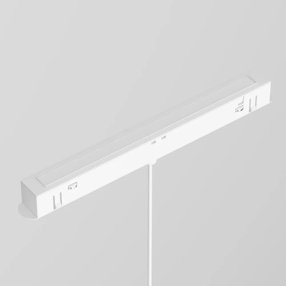 Pendul dimabil smart pentru sina Exility din Metal Alb si Sticla Alb H113xD13cm 5W 340lm 3000-6000k Luna