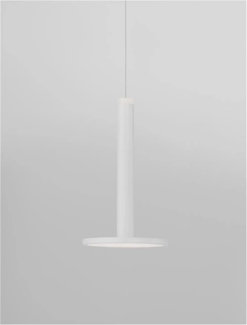 Pendul din Metal Alb H160xL15cm IP20 10W 517lm 3000k PALENCIA