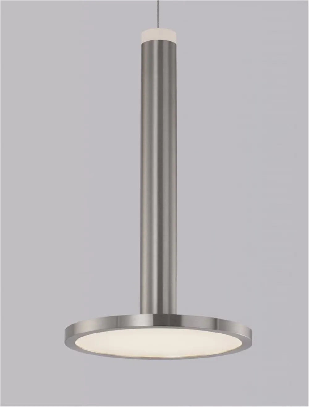 Pendul din Metal Argintiu H160xL15cm IP20 10W 517lm 3000k PALENCIA
