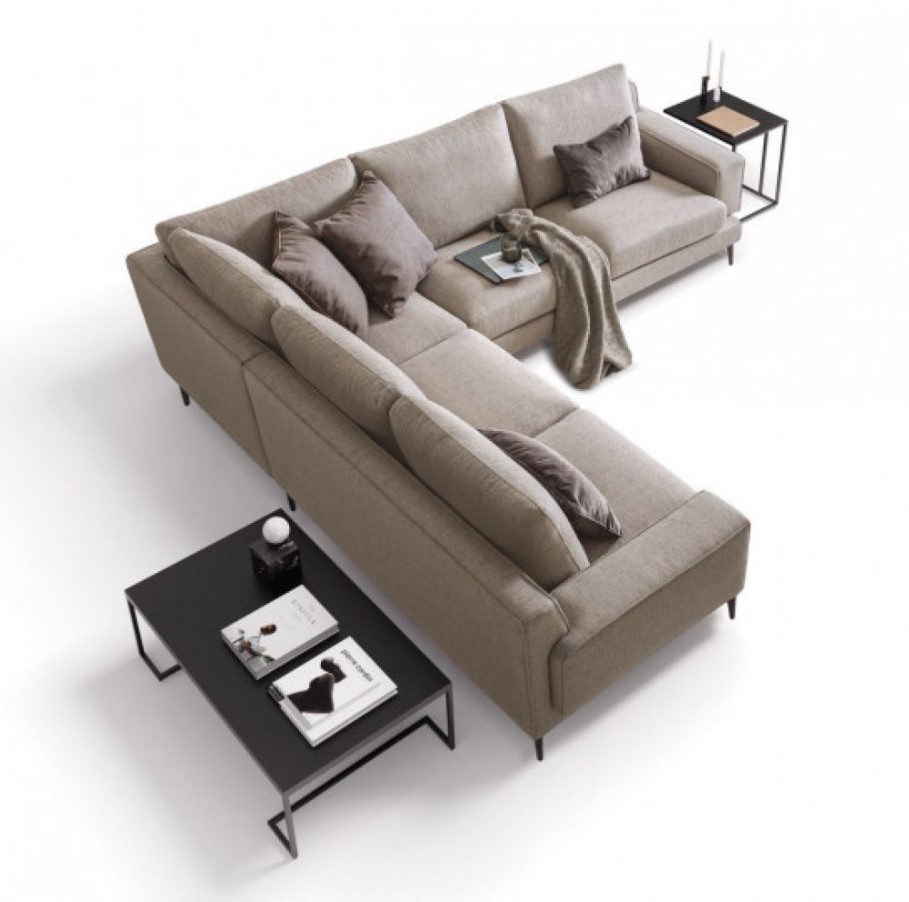 Coltar fix 5 locuri Kennedy stil Modern L277cm