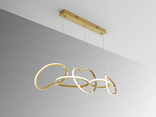 Lustra din Metal Auriu HxL120cm Nexo