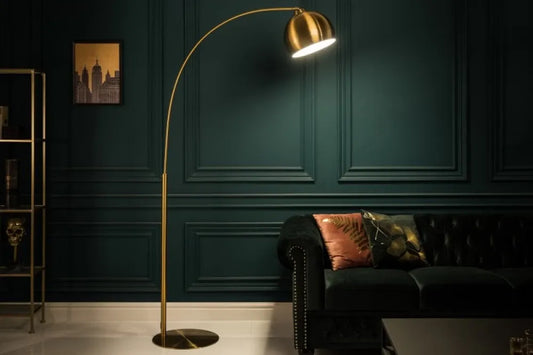 Lampa de podea din Metal Auriu H205xL100cm Big Bow