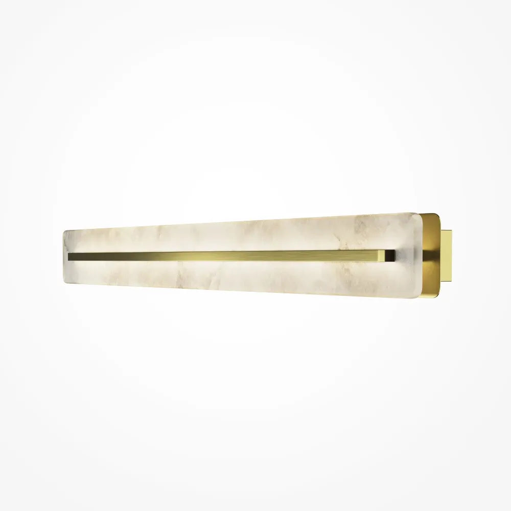 Aplica perete din Metal Alama H80xL6.6cm Albatre