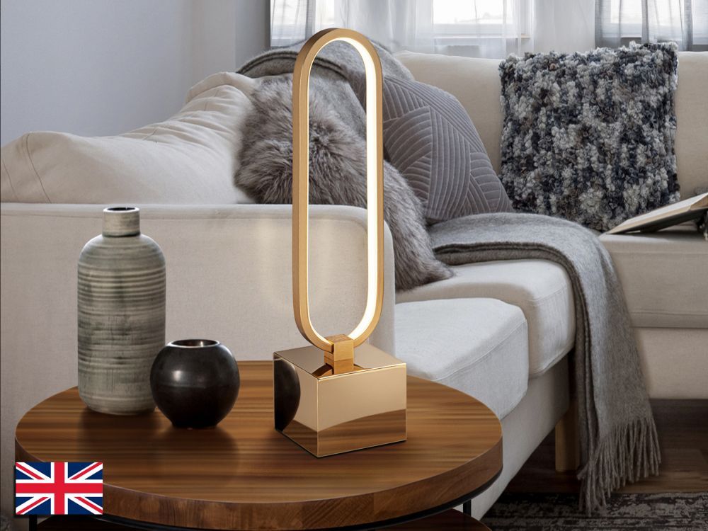 Veioza din Metal Rose gold L10xH40cm Colette