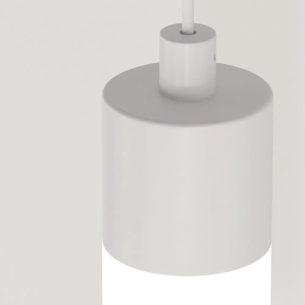 Pendul din Aluminiu Alb H213xD3cm IP 20 10W 1000lm 3000k Ray