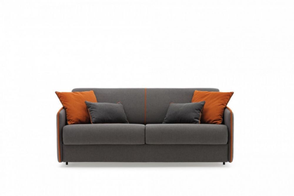 Canapea 2 locuri extensibila cu saltea de 120x195cm Madeira
