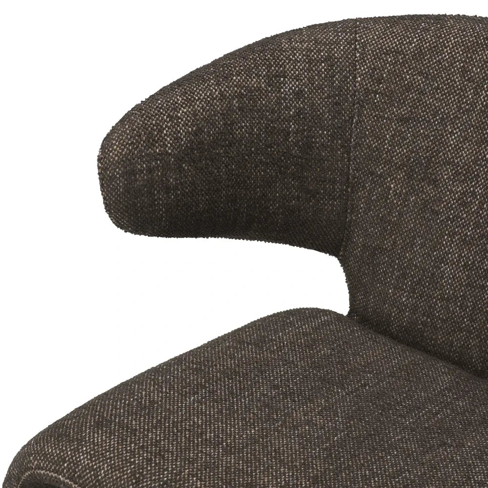 Scaun tapitat cu Stofa Maro L60xA61xH79cm Josephine Eichholtz