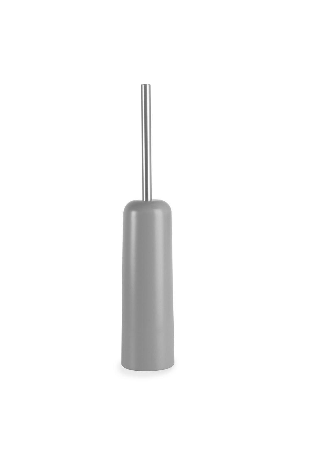 Perie de toaleta din Plastic Gri Touch D9xH44cm