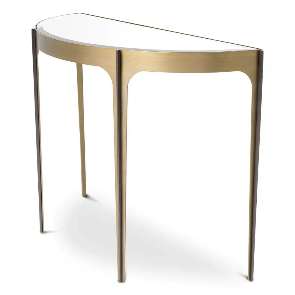 Consola din Oglinda  si Metal Alama L102.5xH75cm Artemisa Eichholtz