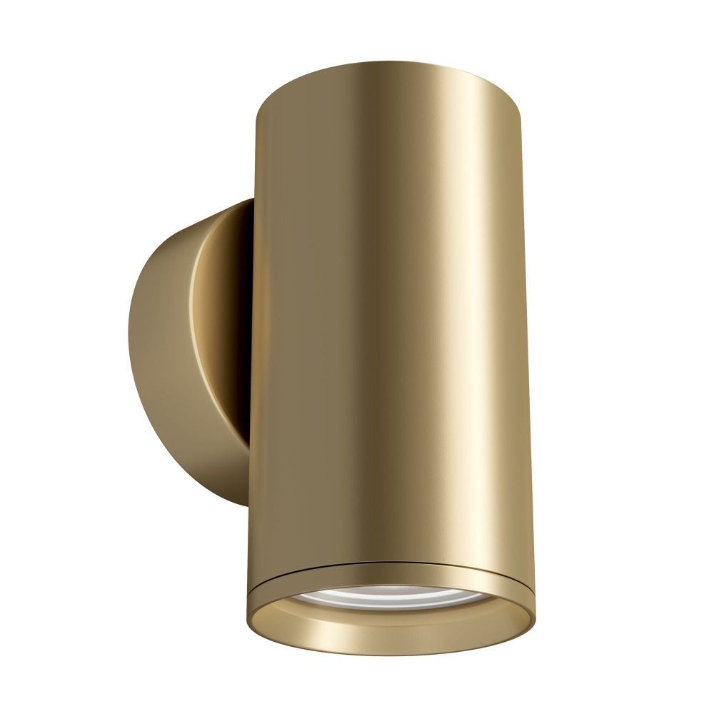 Aplica de perete Aluminiu Auriu mat D5xH10cm FOCUS S