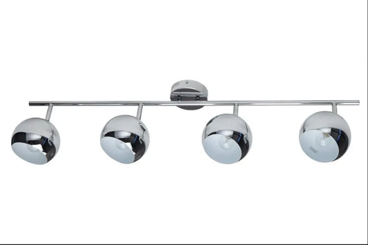 Lustra din Metal Argintiu L105xH25cm Bubble