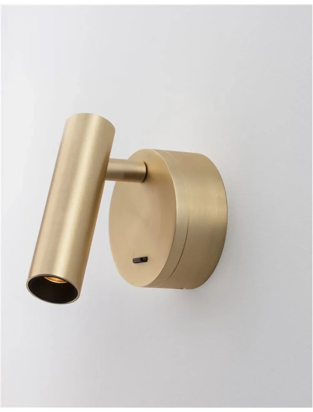 Aplica de perete din Aluminiu Alama H11xL8cm IP20 3W 190lm 3000k CLIP