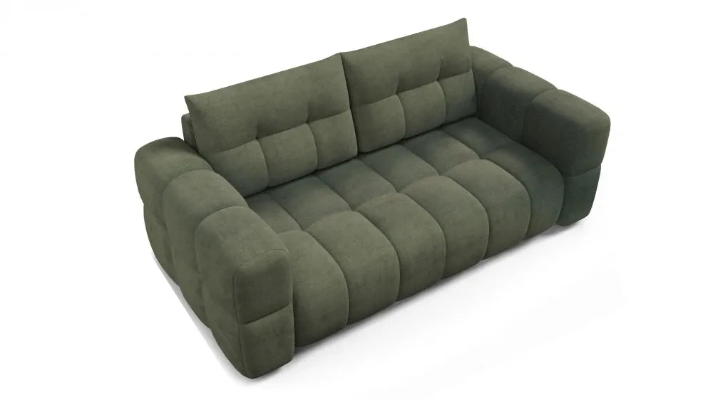 Canapea tapitata cu material pet friendly Alias verde L211x104cm
