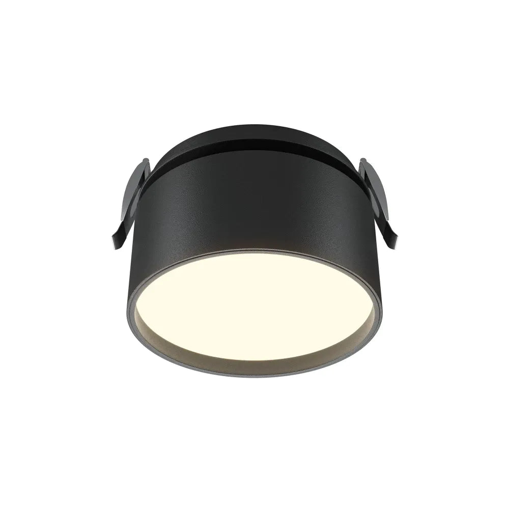 Spot incastrat din Aluminiu Negru H6.6xD8.5cm 12W 640lm 2200-4000k Onda
