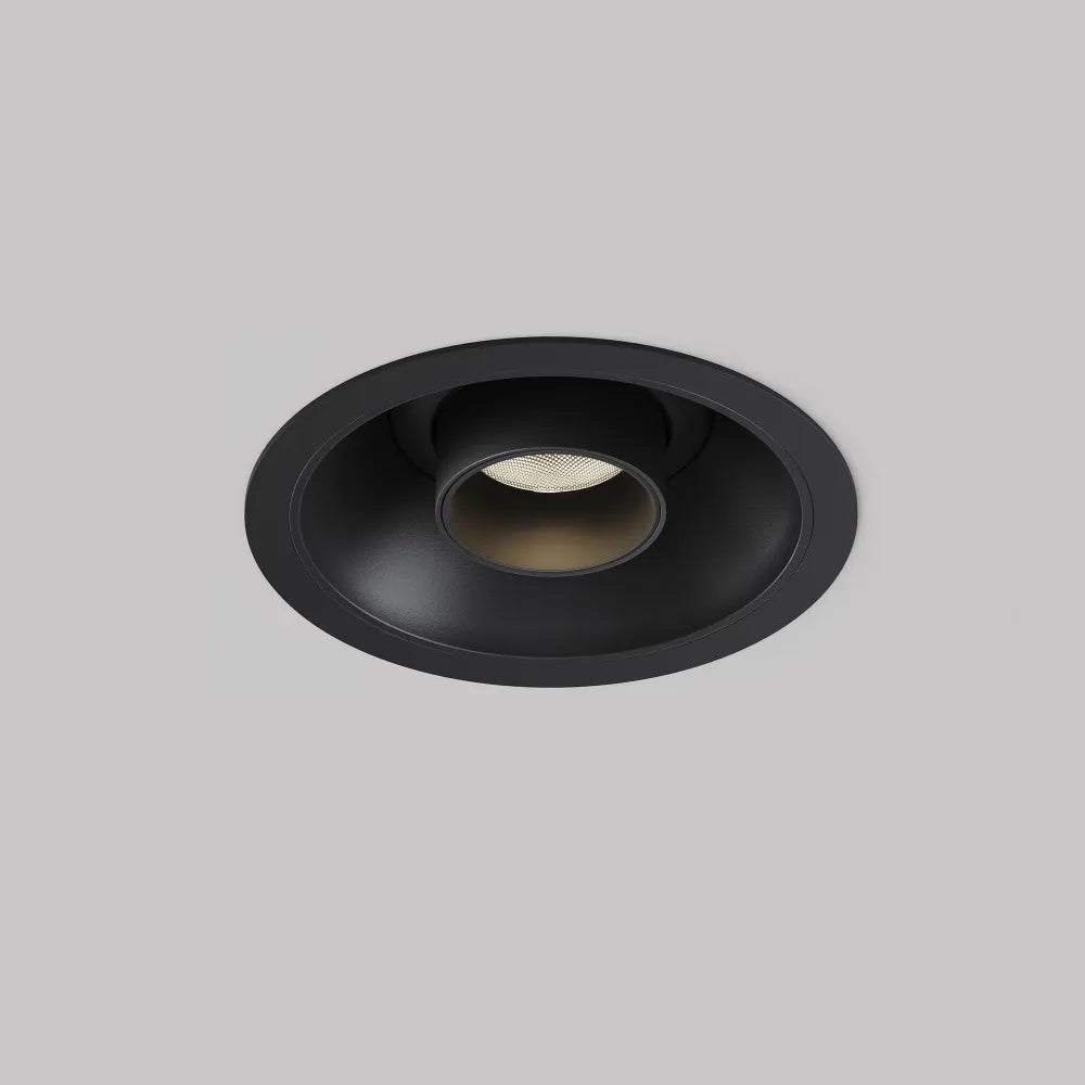 Spot incastrat din Aluminiu Negru H21.6xD3cm 7W 460lm 3000k Focus T