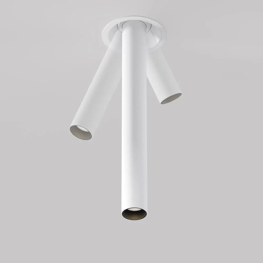 Spot incastrat din Aluminiu Alb H31.6xD3cm 7W 460lm 3000k Focus T