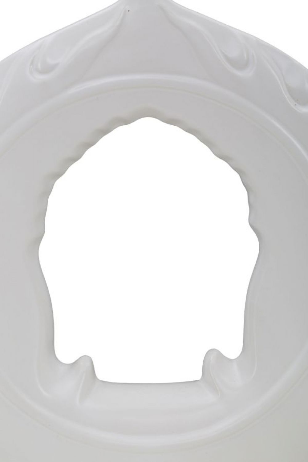 Obiect decorativ din Portelan Alb H24xL22cm Meditation