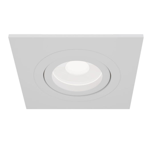 Spot incastra din Aluminiu Alb L10xH6cm Atom