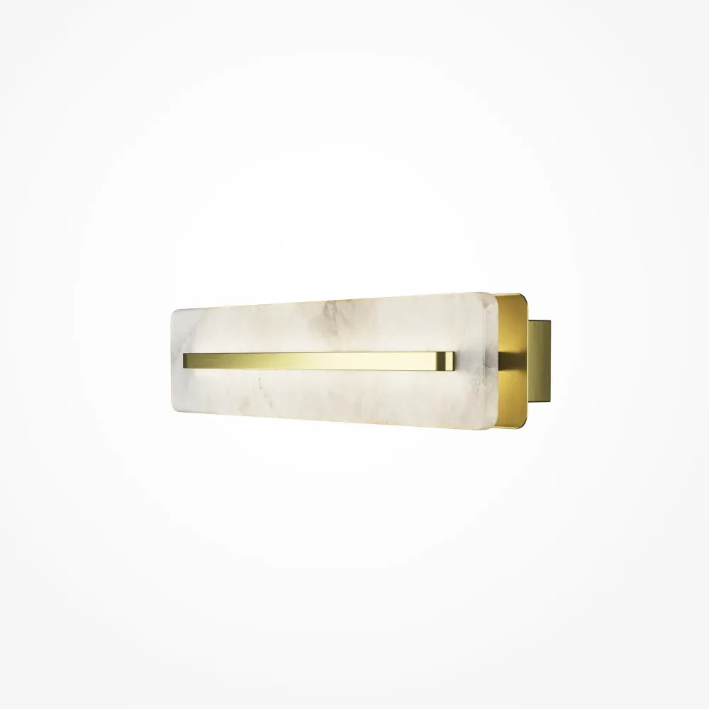 Aplica perete din Metal Alama H40xL6.6cm Albatre