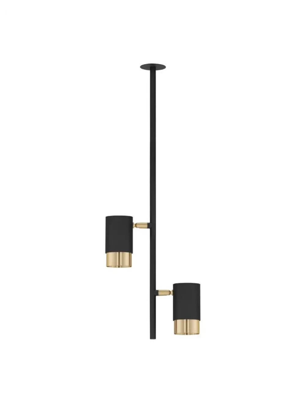 Pendul din Aluminiu Negru/Auriu H64.6xL5.9cm IP20 PONGO