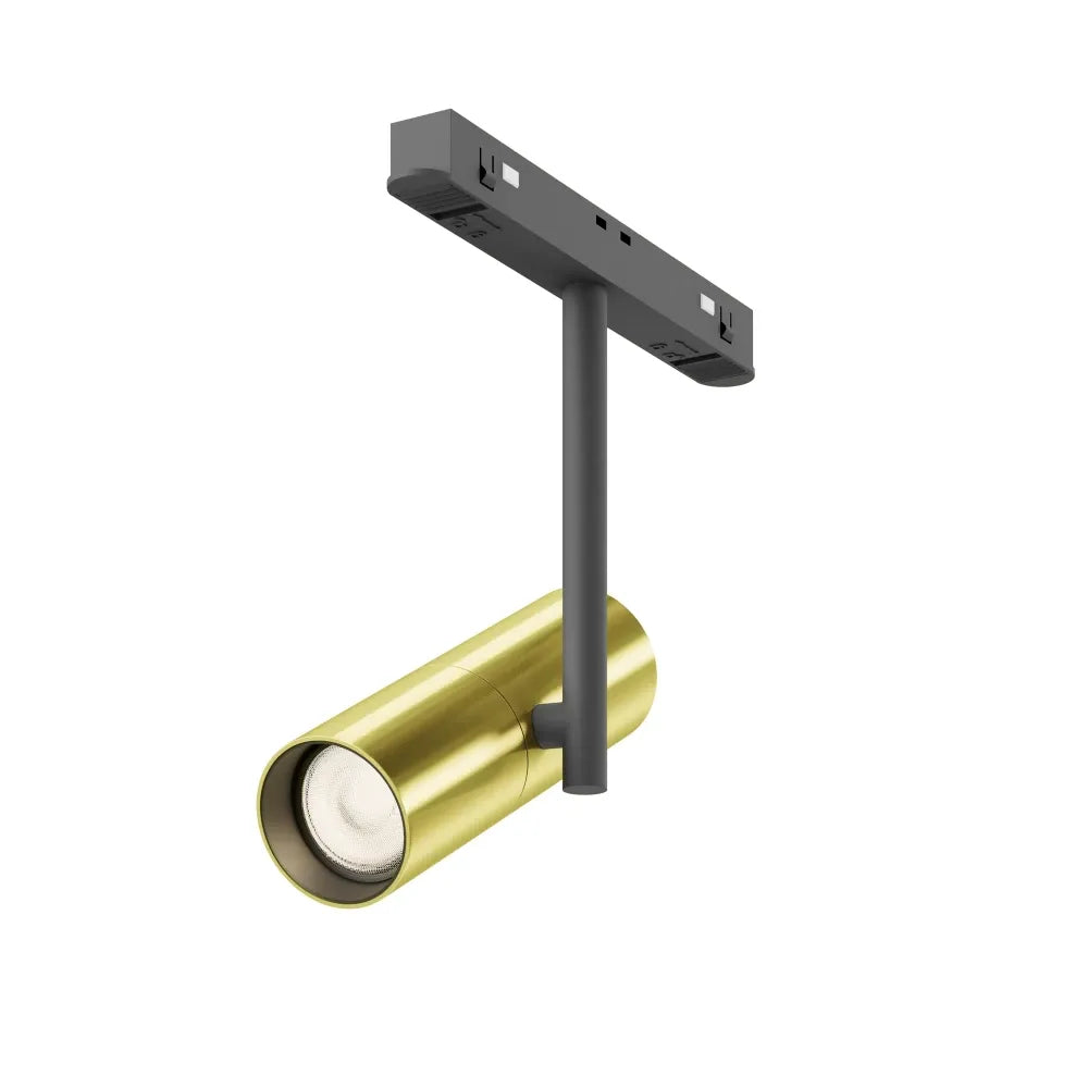 Spot dimabil smart pentru sina Exility din Aluminiu Negru/Alama H23.2xL19.3cm 12W 953lm 2700-6000k Elti