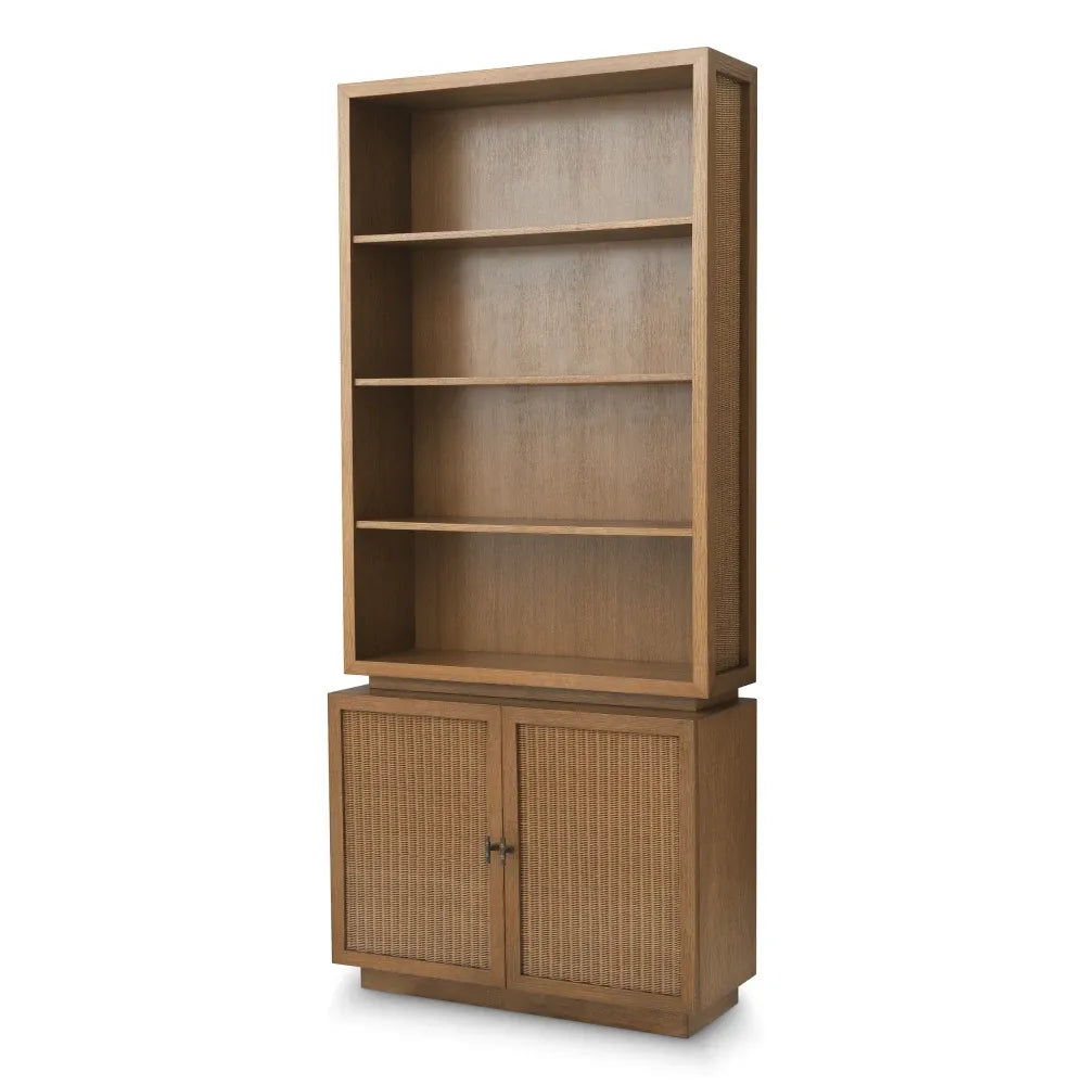 Biblioteca din Furnir de stejar Maro L105xH240cm Borchard Eichholtz