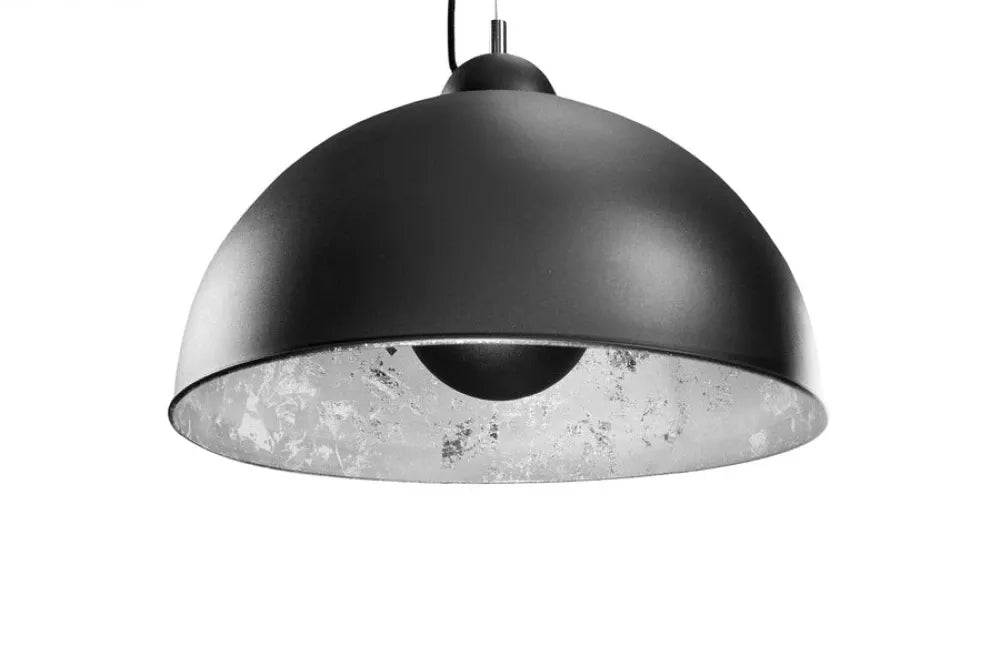 Pendul din Metal Negru/Argintiu D53xH33cm STUDIO