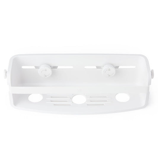 Etajera pentru baie din Plastic Alb Flex H9xL33cm