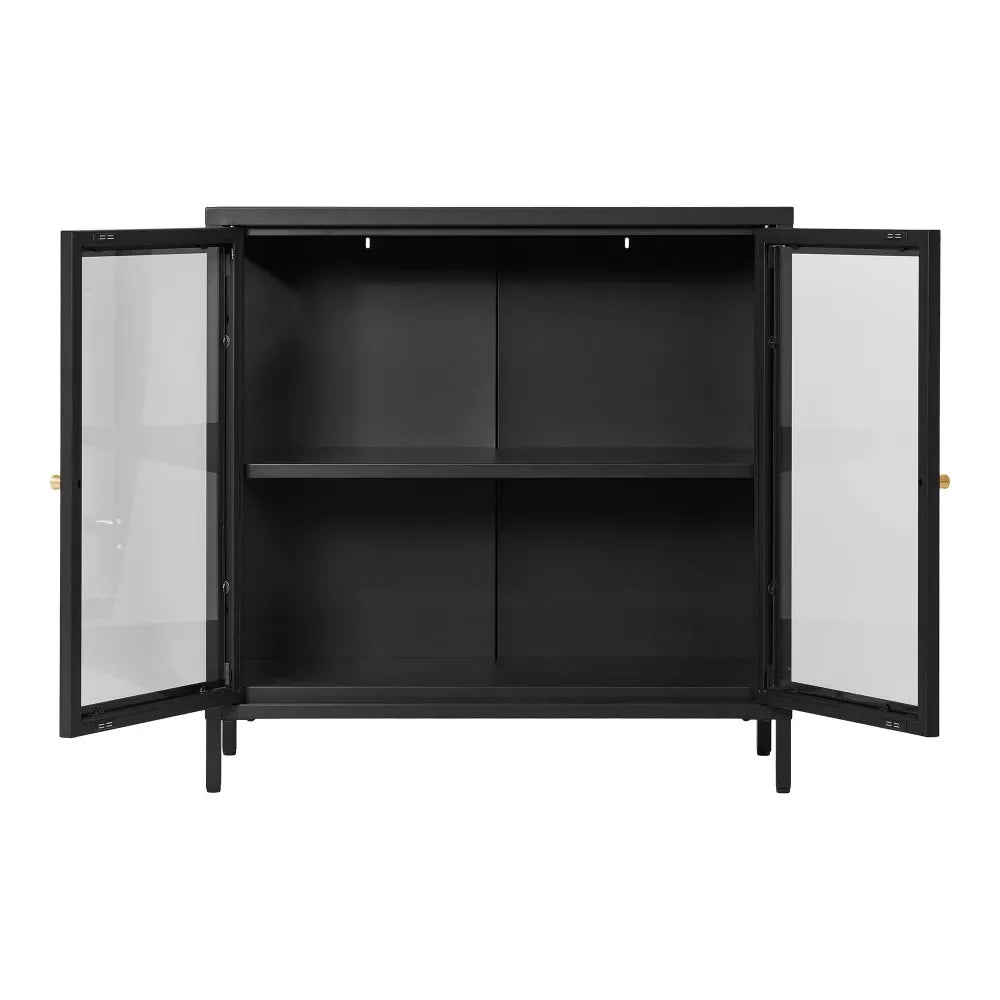 Comoda din Metal Negru L80xH80cm Dalby