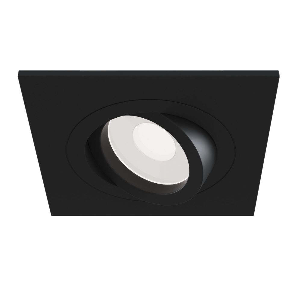 Spot incastra din Aluminiu Negru L10xH6cm Atom