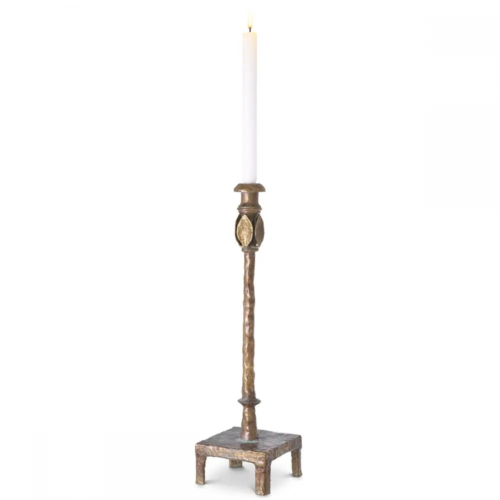 Suport lumanare din Metal Alama L15xH55cm Santoro L Eichholtz