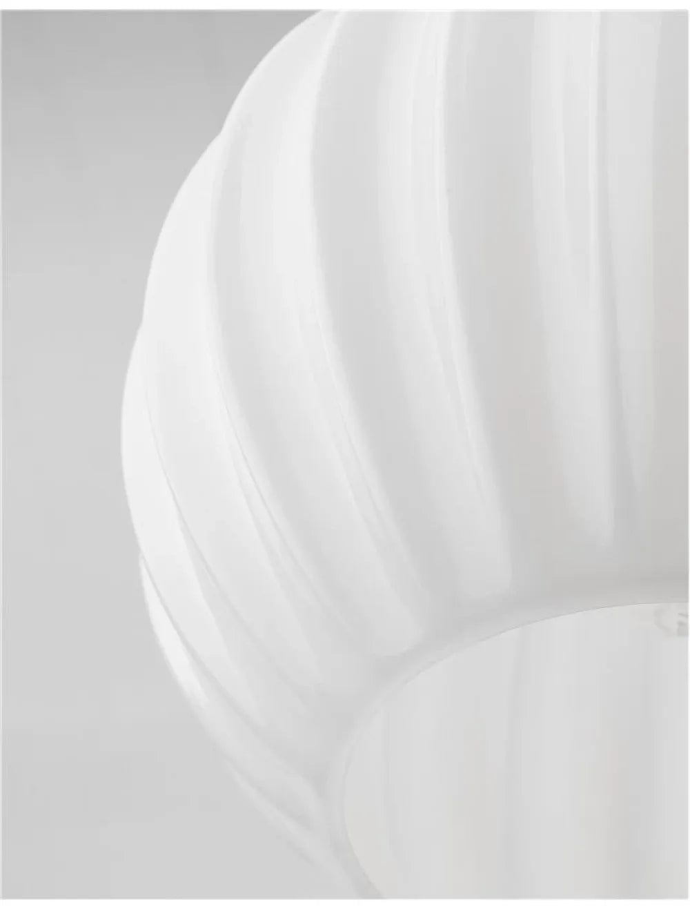 Pendul structura din Aluminiu Argintiu si abajur din Sticla Alb H120xL28cm IP20 ODELL