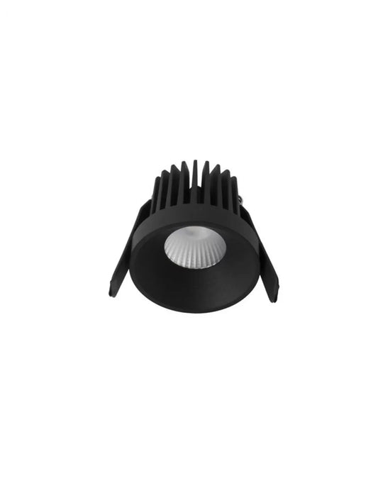 Spot incastrat din Aluminiu Negru H5.5xL6.2cm IP42 9W 530lm 3000k PETIT