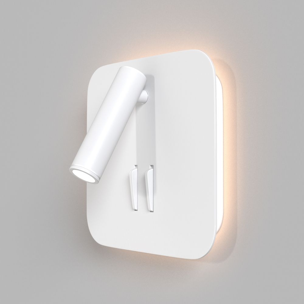 Aplica de perete Aluminiu Alb L7xH13cm Ios 176
