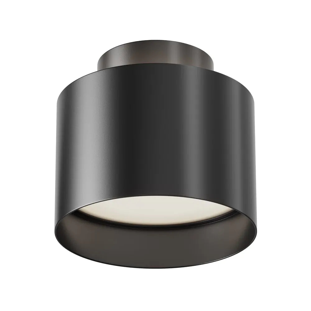 Spot aplicabil din Aluminiu Negru H9xD10cm IP 20 12W 500lm 4000k Planet