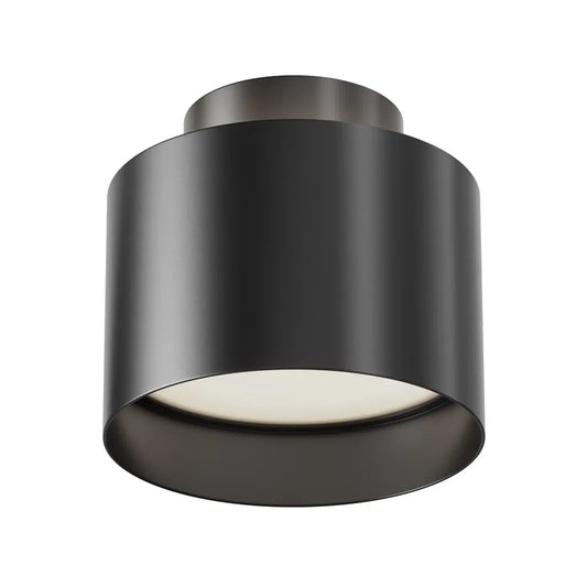 Spot aplicabil din Aluminiu Negru H9xD10cm IP 20 12W 500lm 4000k Planet
