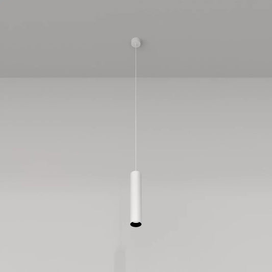 Pendul din Aluminiu Alb H133xD6cm IP 20 GU10 10W Focus