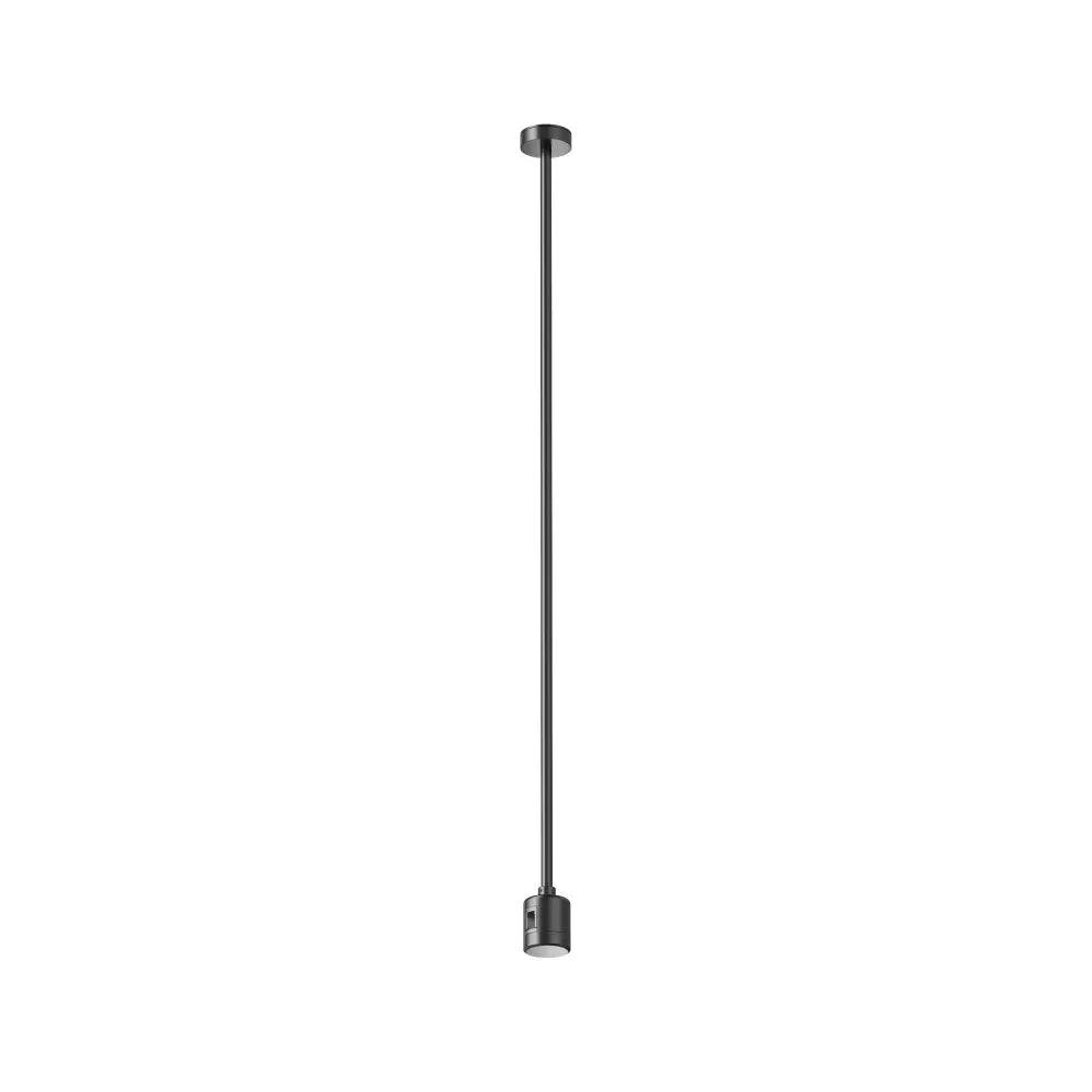 Suport lung pe tavan cu conector direct de alimentare 700 mm Flarity din Aluminiu Negru H74.5xL4.5cm Flarity