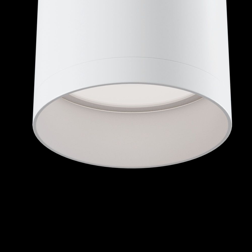 Spot aplicat din Aluminiu Alb D6xH13cm FOCUS