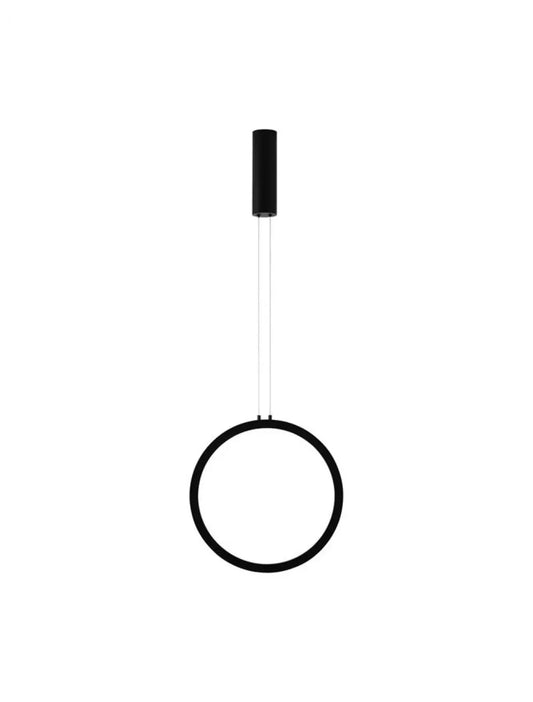 Pendul din Aluminiu Negru H150xL39.5cm IP20 26W 741lm 3000k CHANGE