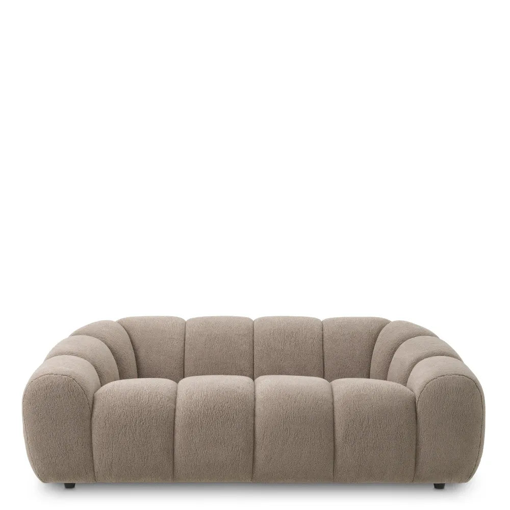 Canapea tapitat cu Stofa Grej L188xA104xH69cm Gavona Eichholtz