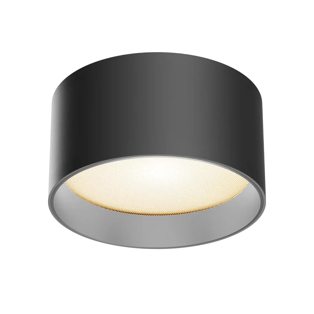 Spot aplicat din Aluminiu Negru H7xD14cm Vega