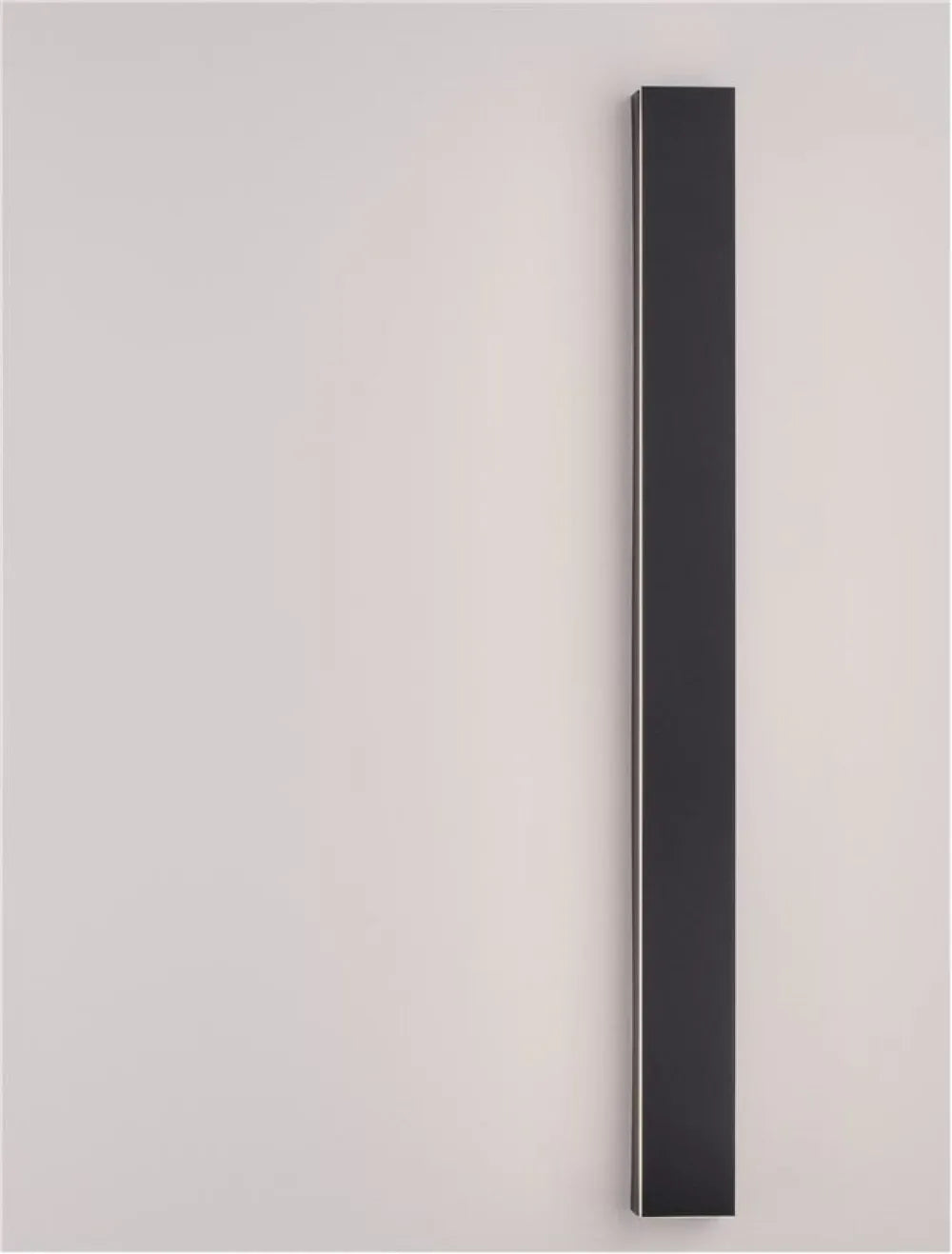 Aplica de perete din Aluminiu Negru H60xL5cm IP20 21W 1100lm 3000k COLBY
