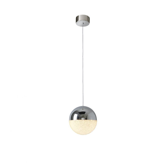 Pendul cu inaltime reglabila din Sticla Transparent cu LED  D20xH150cm Sphere