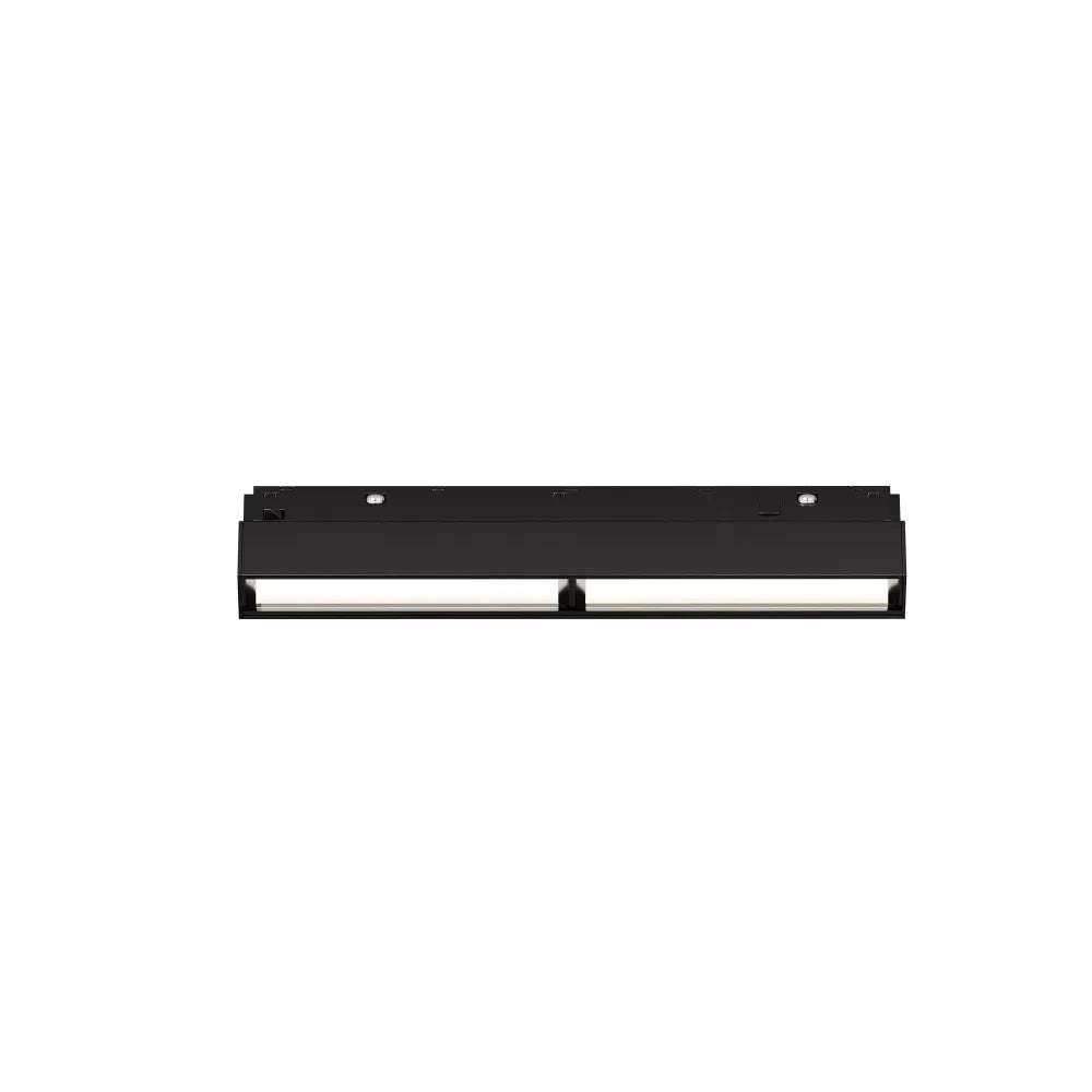 Spot dimabil pentru sina Exility din Aluminiu Negru H4.6xL21.9cm 12W 218lm 2700-6000k Parete