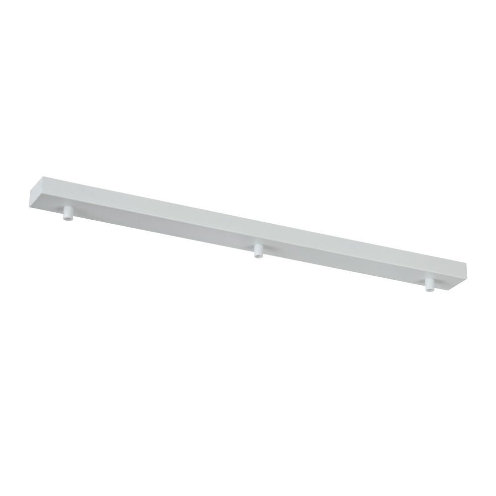 Baza de prindere dreptunghiulara Universal base Alb L65xH3cm