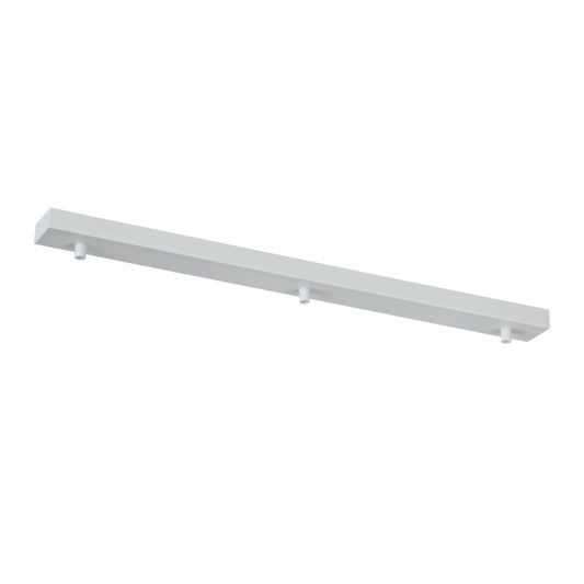 Baza de prindere dreptunghiulara Universal base Alb L65xH3cm