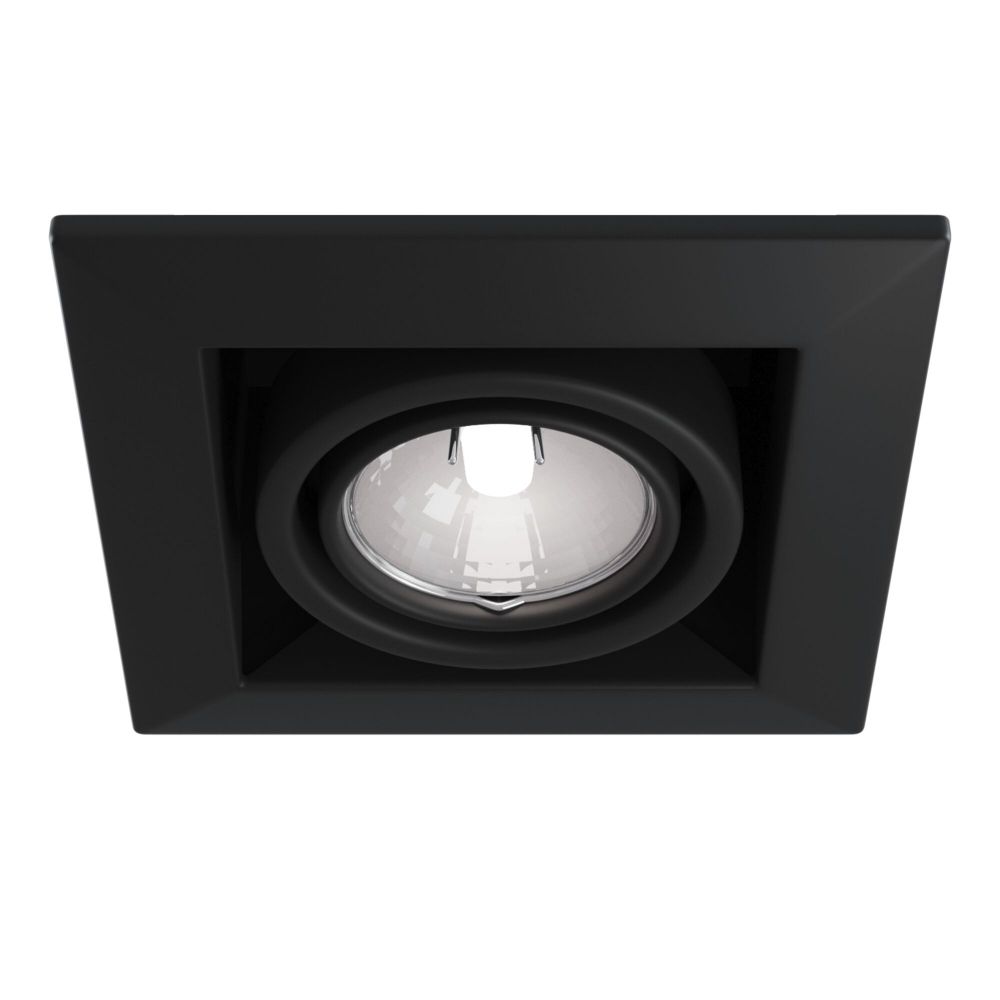 Spot incastra din Metal Negru L13xH8cm Metal Modern